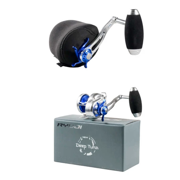 Ryuji Deep Tuna 400L Çıkrık Makara (Sol El)  Standart Standart - Resim 5
