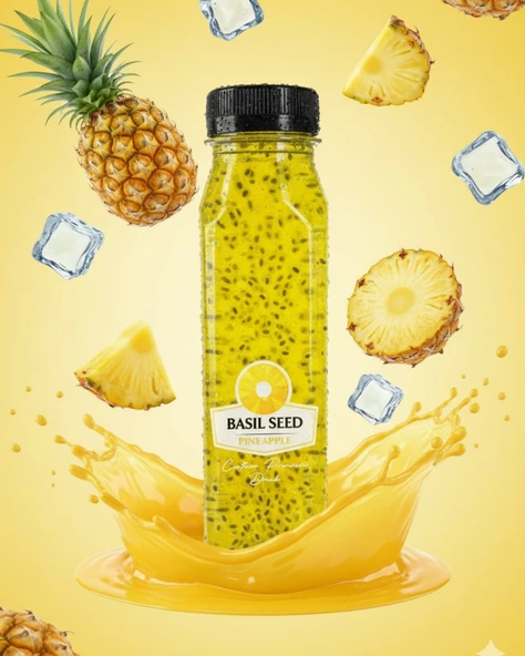 FESLEĞEN TOHUMLU ANANAS AROMALI İÇECEK 250 ML PET ürün görseli