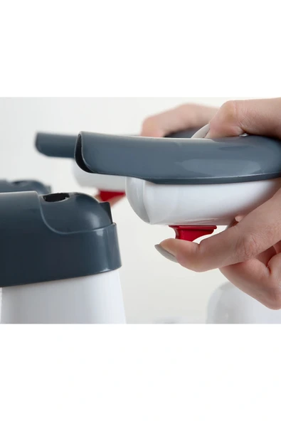 Babyjem Yandan Açılır Banyo ve Mama Oturağı & Minder 2'li Set Antrasit - 7