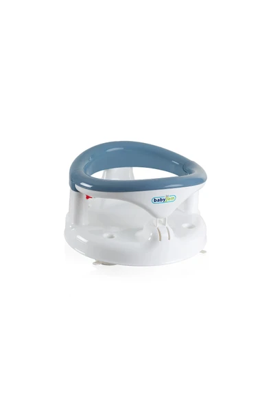 Babyjem Yandan Açılır Banyo ve Mama Oturağı & Minder 2'li Set İndigo Mavi - 3