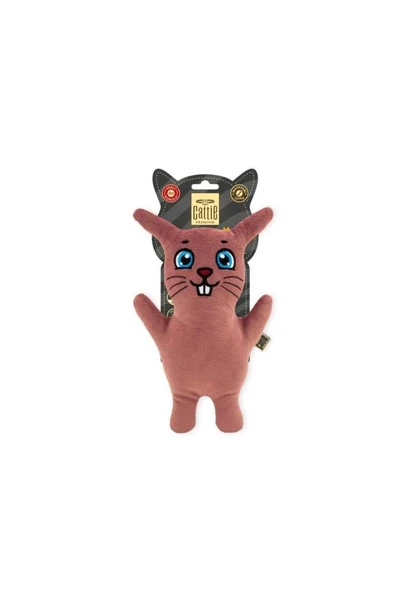 Cattie Matatabi İçerikli Kedi Oyuncağı Peluş Tavşan 20Cm