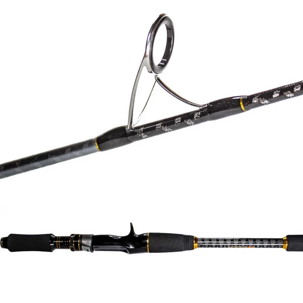 Ryuji Seawolf 1.80m 300-600gr 2P (Baitcast) Tetikli Jig Olta Kamışı  Standart Standart - Resim 2