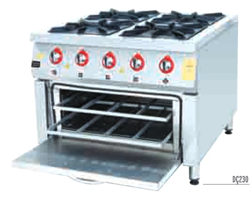 Duran Çelik DÇ 230 Kuzineler Fırınlı LPG'li - 1