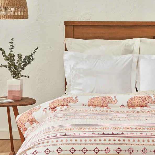 Karaca Home  Menes Tek  Kişilik Pike Oranj - Resim 7