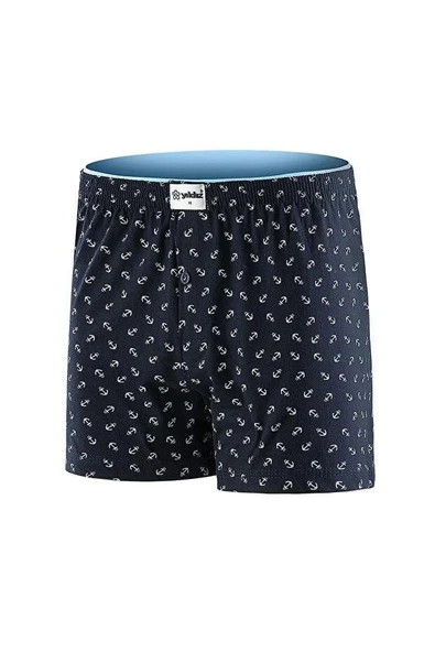 Yıldız 43 Erkek Çapa Desenli Penye Havlu Bel Rahat Düğmeli Boxer - 5