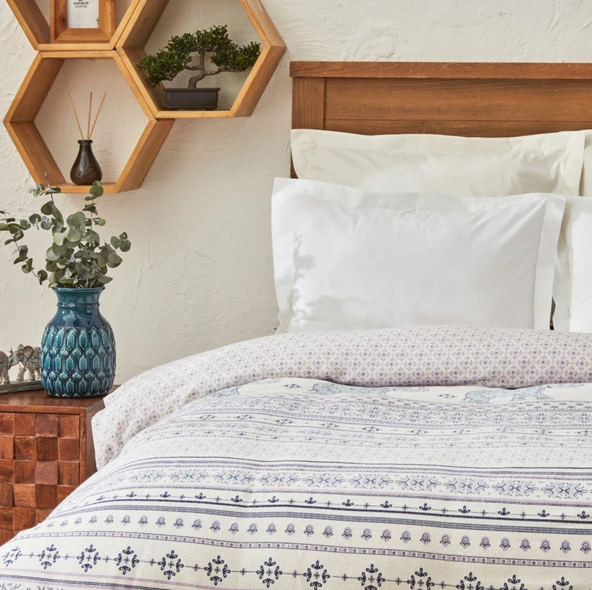 Karaca Home  Menes Çift Kişilik Pike Mint - Resim 8