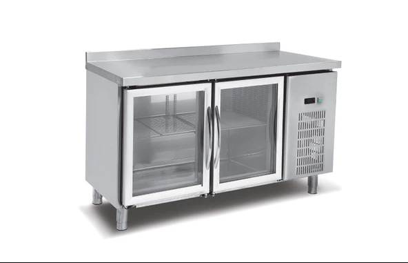 Empero EMP.150.70.03-CLS Klasik Model Buzdolabı Camlı Tezgah Tipi - 150x70x85 - Resim 1