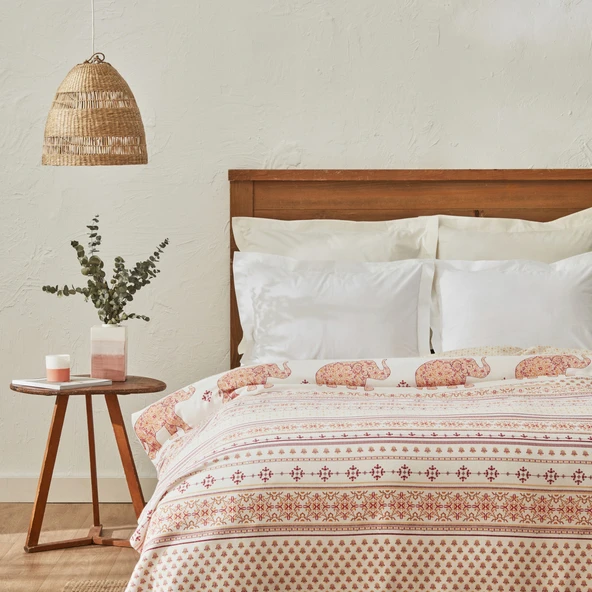 Karaca Home  Menes Tek  Kişilik Pike Oranj ürün görseli