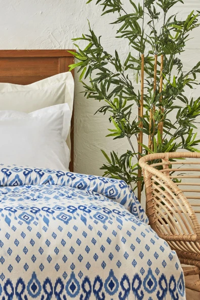 Karaca Home Jose Tek Kişilik Pike Mavi - Resim 12