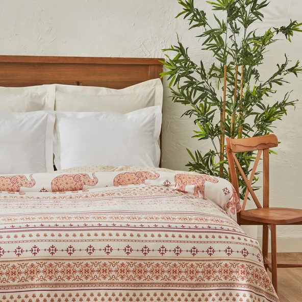 Karaca Home  Menes Tek  Kişilik Pike Oranj - Resim 6