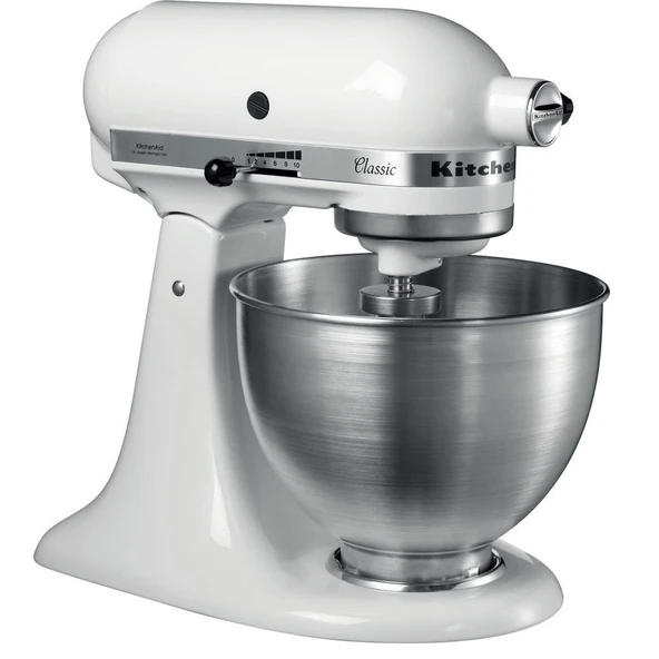 KitchenAid Classic Set Üstü Mikser Parlak Beyaz - 4,3lt - 5K45SSEWH - 4