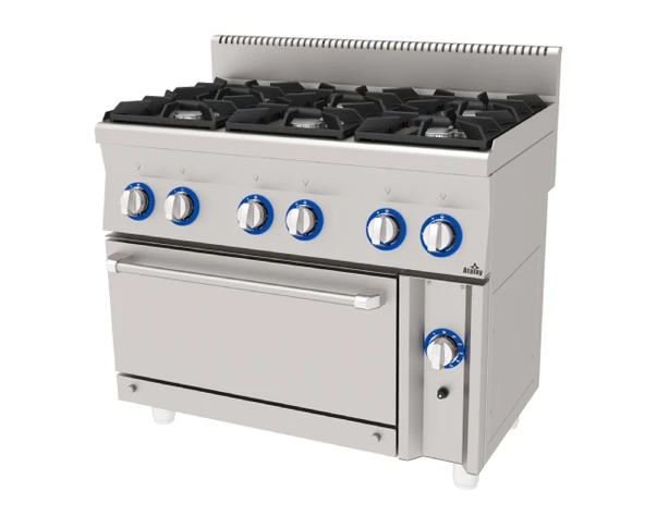 Atalay AGK-1060 Gazlı 120 kg Kuzine 1000x600x850 mm ürün görseli