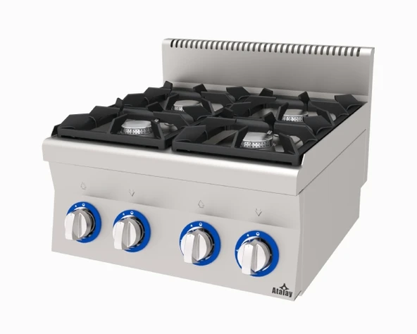 Atalay AGO-660 Gazlı 34 kg Ocak 600x600x300 mm - 1