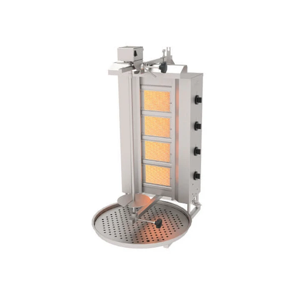 Atalay ADG-4U Döner Makineleri Gazlı Üstten Motorlu - 4 Radyanlı - 230 V - 1