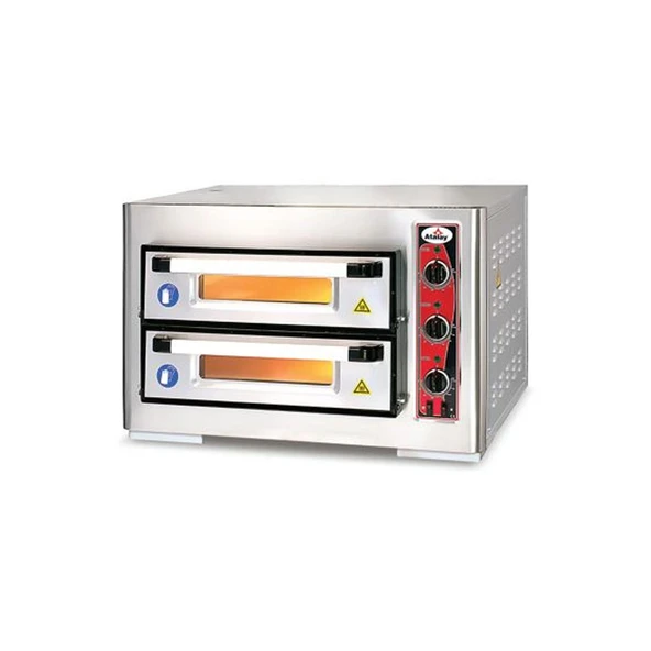 Atalay APF-40/2 Pizza Fırını Elektrikli 40 x 40 - 400 V - 1