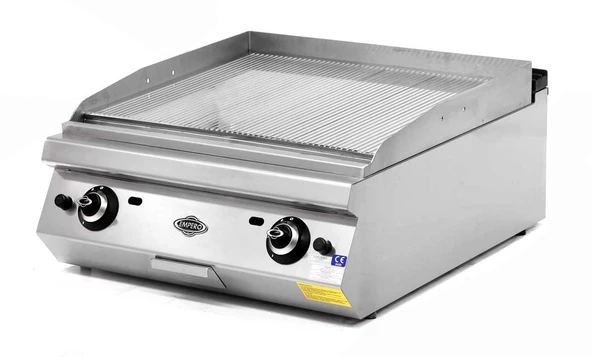 Empero EMP.PLS.7IG021-K Gazlı Izgara Komple Oluklu Krom Pleyt-LPGli - 1