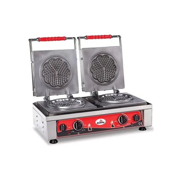 Atalay AWMC-2402 Waffle Makineleri Elektrikli - 230 V - 1