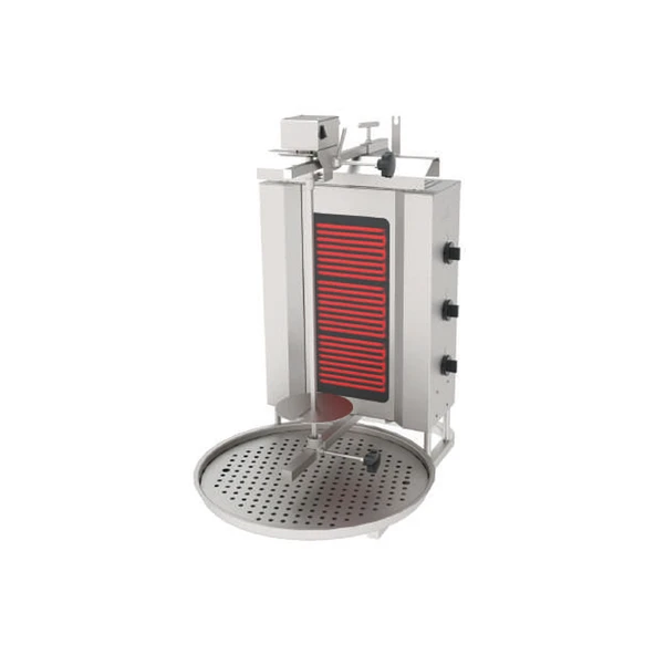 Atalay ADE-3U Döner Makineleri Elektrikli Üstten Motorlu - 3 Radyanlı - 380 V - 1