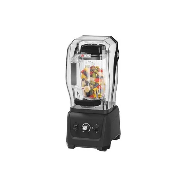 Gastrotech SP1180 Bar Blender, Gürültü Önleyici Kapaklı, 2.5 L, 1680 W, - 1