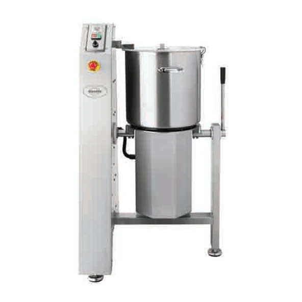 Bosfor UZK-20 - Et Sebze Parçalama (Zırh Kıyma) ve Humus Makinesi Devirmeli Model Çift Devirli 380V 20 LT - Resim 1