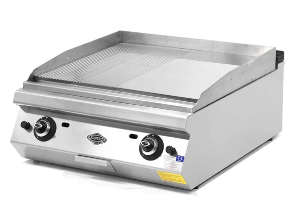 Empero EMP.PLS.7IG022 Gazlı Izgara Düz+Oluklu Pleyt - LPGli - 1