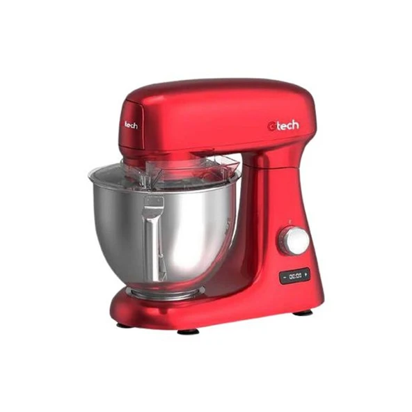 Gastrotech EF708 KIRMIZI RENK Professional Set Üstü Mikser, 4.8 L, Kırmızı - Resim 1