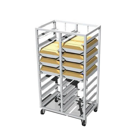 Atalay ATAT-3753-/-18 Tepsi Taşıma Arabaları - 18 Termotray Tepsi - 1