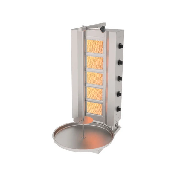 Atalay ADGC-5-S Döner Makineleri Gazlı Camlı Sabit - 5 Radyanlı - Resim 1