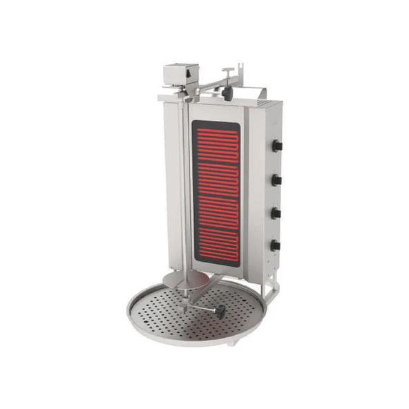 Atalay ADE-4U Döner Makineleri Elektrikli Üstten Motorlu - 4 Radyanlı - 380 V - 1