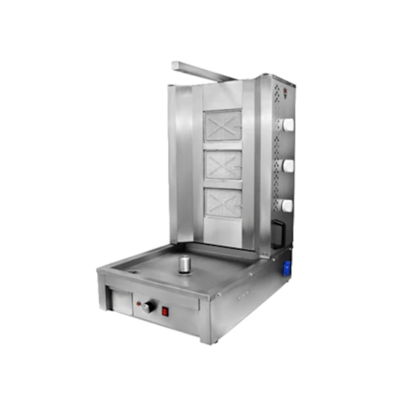 Mars ALT-03G 3lü Alttan Motorlu Döner Ocağı Gaz CE - 1