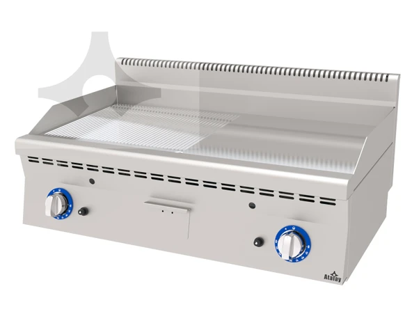 Atalay AGI-1060/ ND CR Gazlı Nervürlü Izgara 1000x600x300 mm - 1