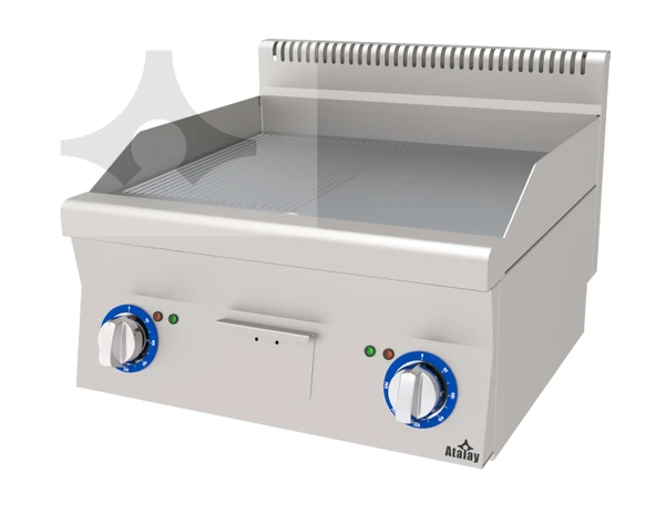 Atalay AEI-660 / ND Elektrikli Nervürlü+Düz Izgara 600x600x300 mm ürün görseli