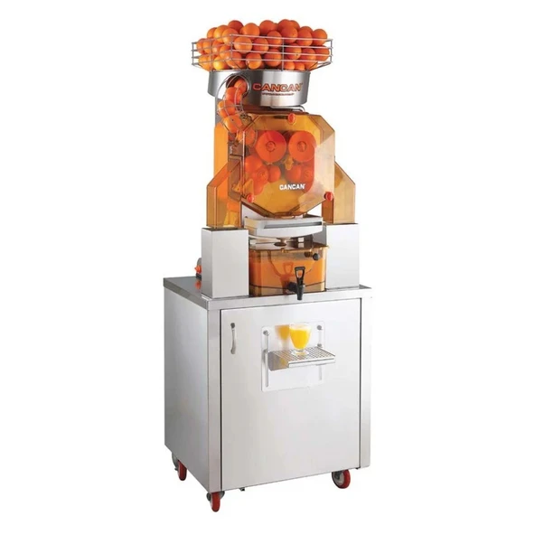 Cancan 0204+1101 38 Depolu Arabalı Otomatik Portakal Sıkma Makinesi - Resim 1