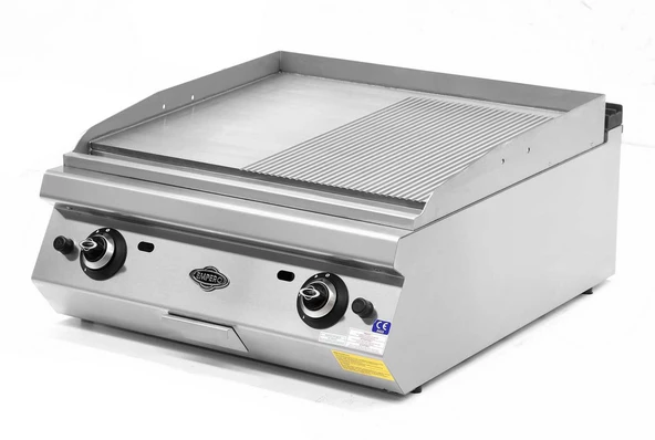 Empero EMP.PLS.9IG022-K Gazlı Izgara Düz+Oluklu Krom Pleyt - LPGli - 1