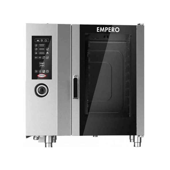 Empero EMPCBG6 Gazlı Kombi Fırın 6 GN 1/1 - Doğalgazlı ürün görseli