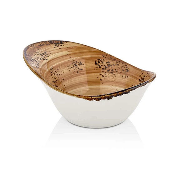 By Bone - Zest - ZT-20-OKS - Organik Kase - 20 cm - Vintage 6 Adet ürün görseli