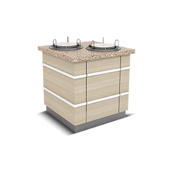 Empero GLT.TD.01 Galata Tabak Dispenseri Isıtmalı 2 Tabak 110x90x90 cm ürün görseli