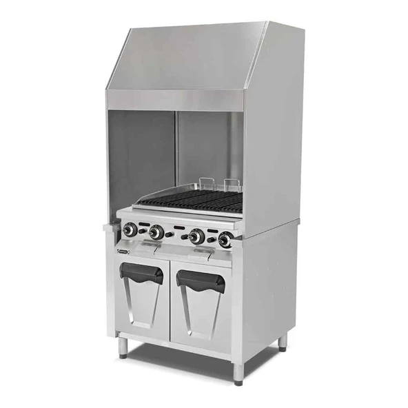 Empero EMP.OCG.010-W Paslanmaz Duvar Tip Gazlı Sulu Izgara (80 Cm Izgara) - Doğalgazlı ürün görseli