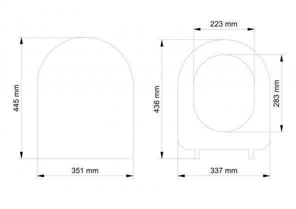 Visam Mimoza Yavaş Kapanan Klozet Kapağı 532-004 - 2