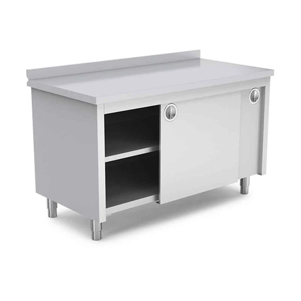 Empero EMP.DLPA.70140 Dolaplı Çalışma Tezgahı Ara Raflı 140x70x85 cm - 1