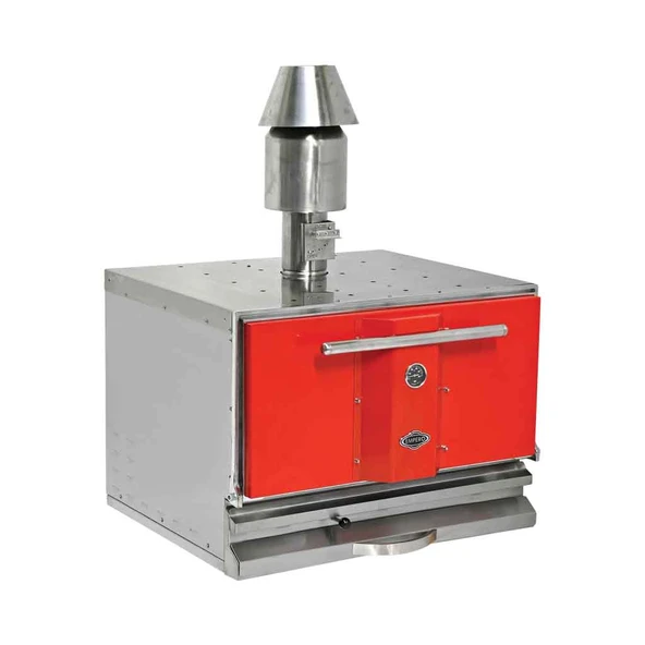 Empero EMP.PKF-50-K Profesyonel Kömürlü Fırın Kırmızı ürün görseli