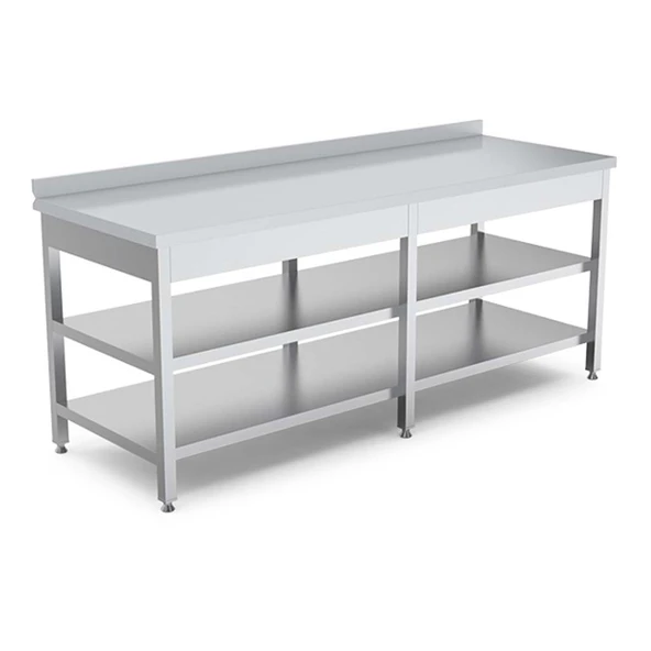 Empero EMP.ATT2.70240 Alt Raflı-Ara Raflı Çalışma Tezgahı 240x70x85 cm - 1