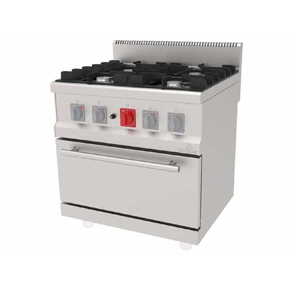 Atalay AGK-870 Gazlı Kuzine 80x70 cm ürün görseli