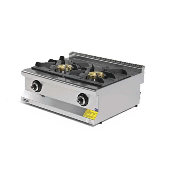 Empero 2 Brülörlü Gazlı Ocak-BÜYÜK BRULÖR-EMP.6KG020-O - Doğalgazlı ürün görseli