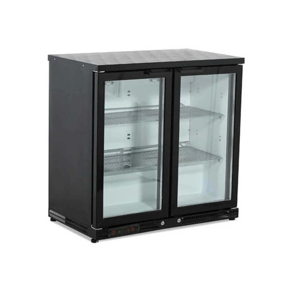 Empero JP JP.SS.2 Bar Arkası Şişe Soğutucu-2 Çarpma Kapaklı-92x50,5x88,5 cm ürün görseli