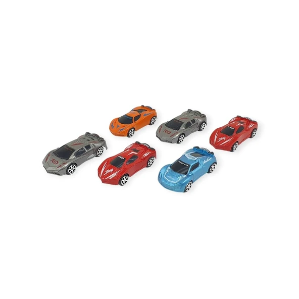 Racing 6 Parça Araç Seti - HY09 - Resim 6