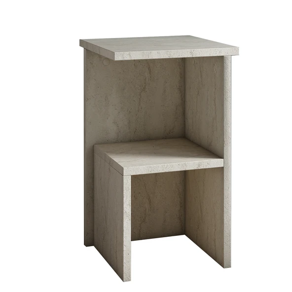 Roisin Modern Çok Amaçlı Komodin & Yan Sehpa - Resim 4