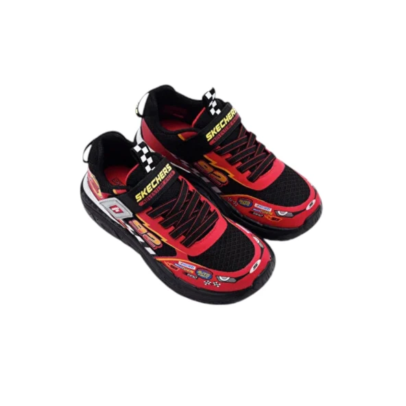 Erkek Çocuk Siyah/kirmizi Spor Ayakkabı - Resim 7