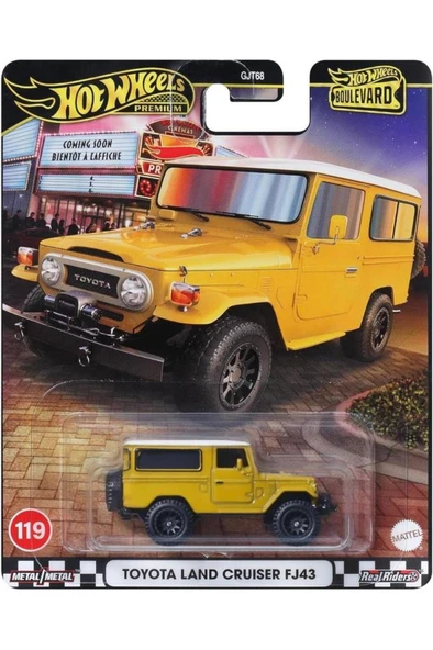 Hot Wheels Boulevard Premium Araçlar Gjt68 - Jbl25 Toyota Land Cruıser FJ43 - 6