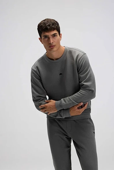 Ellesse Erkek Sweatshirt EM556-ANT - Resim 5